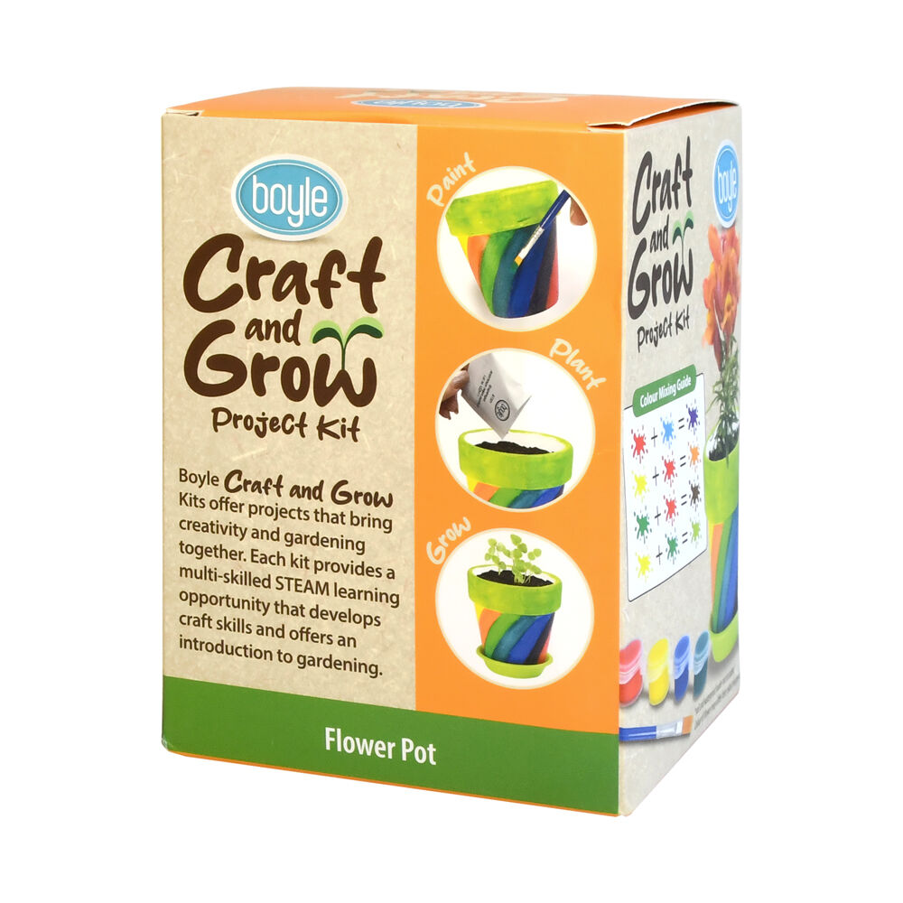 87301-boyle-craft-grow-project-kit-flower-pot-w-seeds-kids-activity-7y