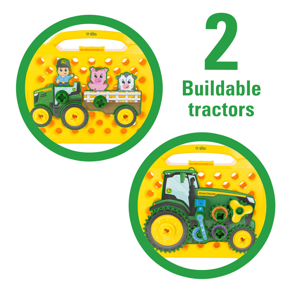 47676-23pc-john-deere-build-a-buddy-tractor-activity-board-kids-toy-18m