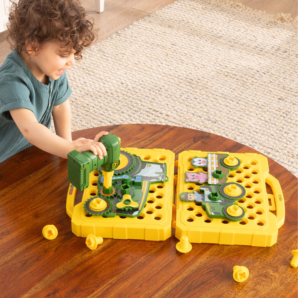 47676-23pc-john-deere-build-a-buddy-tractor-activity-board-kids-toy-18m