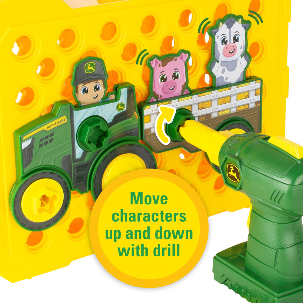 47676-23pc-john-deere-build-a-buddy-tractor-activity-board-kids-toy-18m
