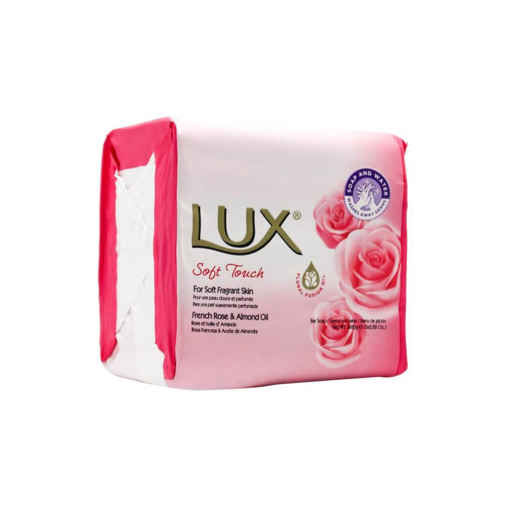 Lux 3pc Lux 80g Scented Soap Bar Soft Touch Moisturising/Nourishing Care (16 Pack) — image 3