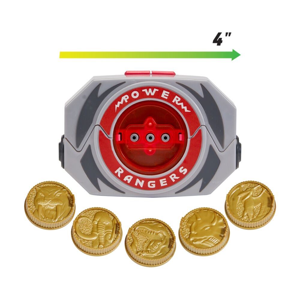 Power Rangers Morpher Deluxe Buckle w/ 5 Coins Kids Toy — image 3