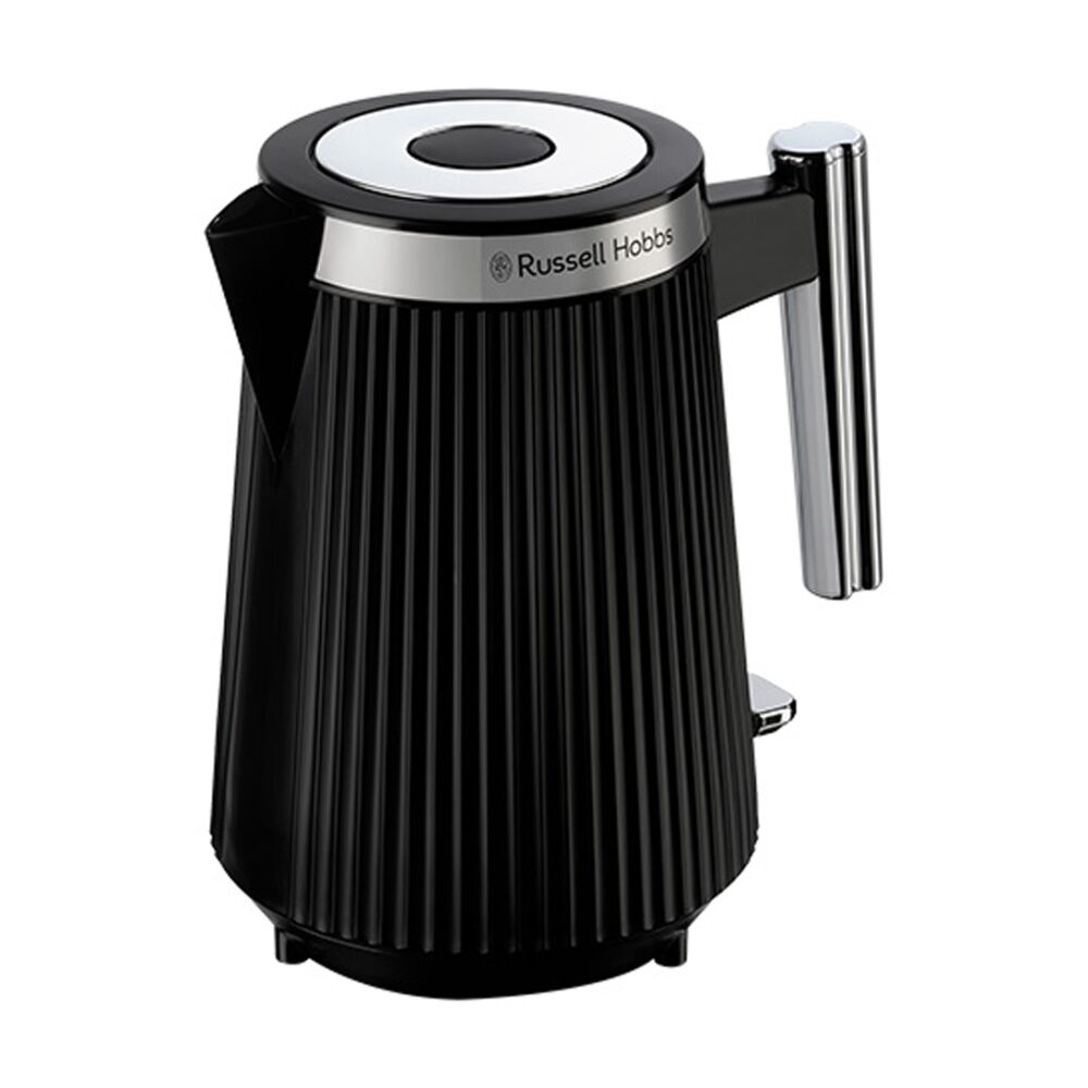 Russell Hobbs Bronte Black Kettle Finish Modern Design Black/Silver