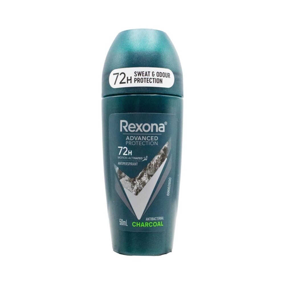 Rexona Antiperspirant Roll-On Deoderant Charcoal 72 Hr Protection 50ml (12 Pack) — image 2