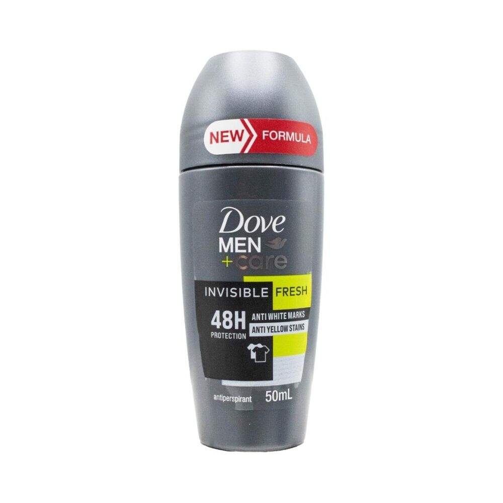 Dove Men Antiperspirant Roll-On Deodorant 48 Hour 50ml Invisible Fresh (12 Pack) — image 2