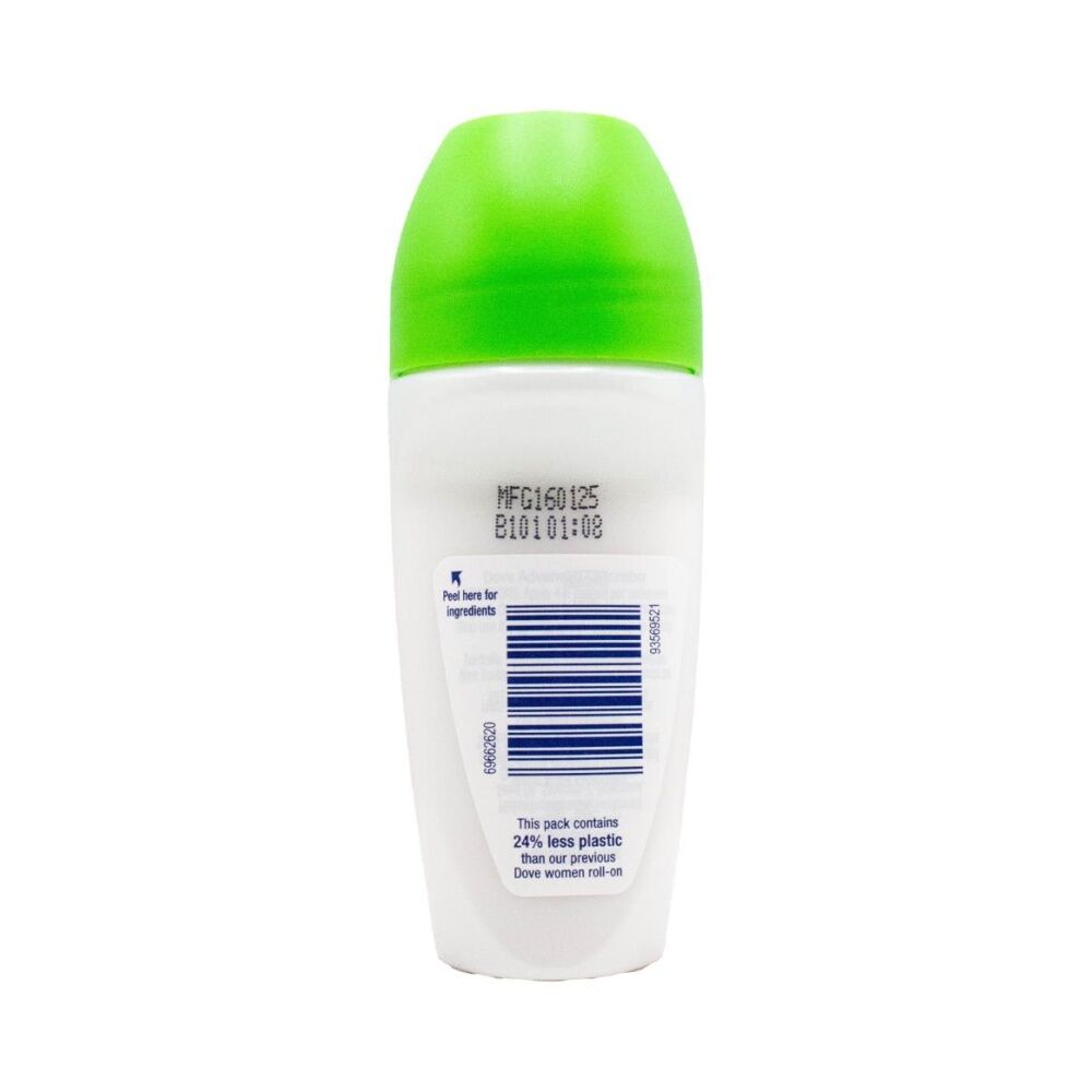 Dove Antiperspirant Roll-On Deodorant 48 Hour 50ml Cucumber Green Tea (12 Pack) — image 3