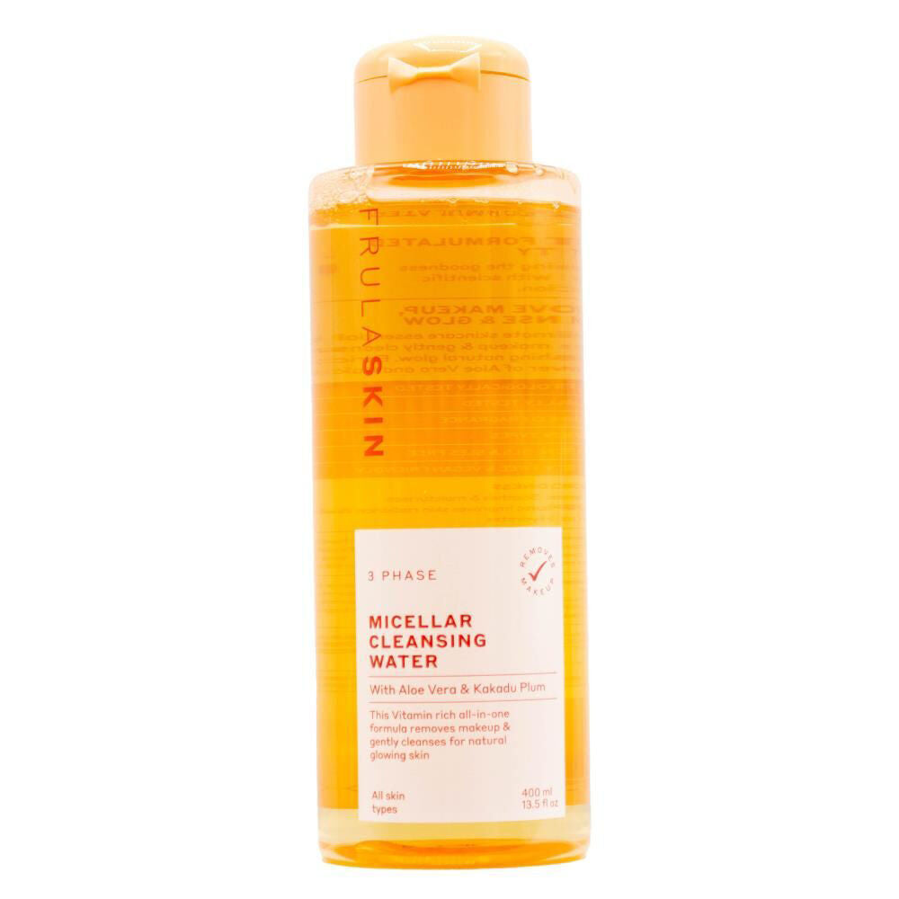 Frula Skin 3-Phase Micellar Cleansing Water Hydrating Face Care 400ml (6 Pack) — image 2