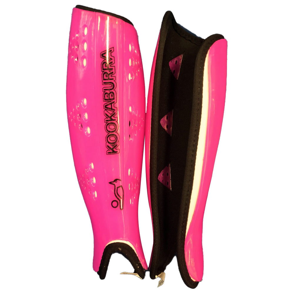 Kookaburra Viper Field Hockey Shinguards Protection Pair Size Xsmall — Pink