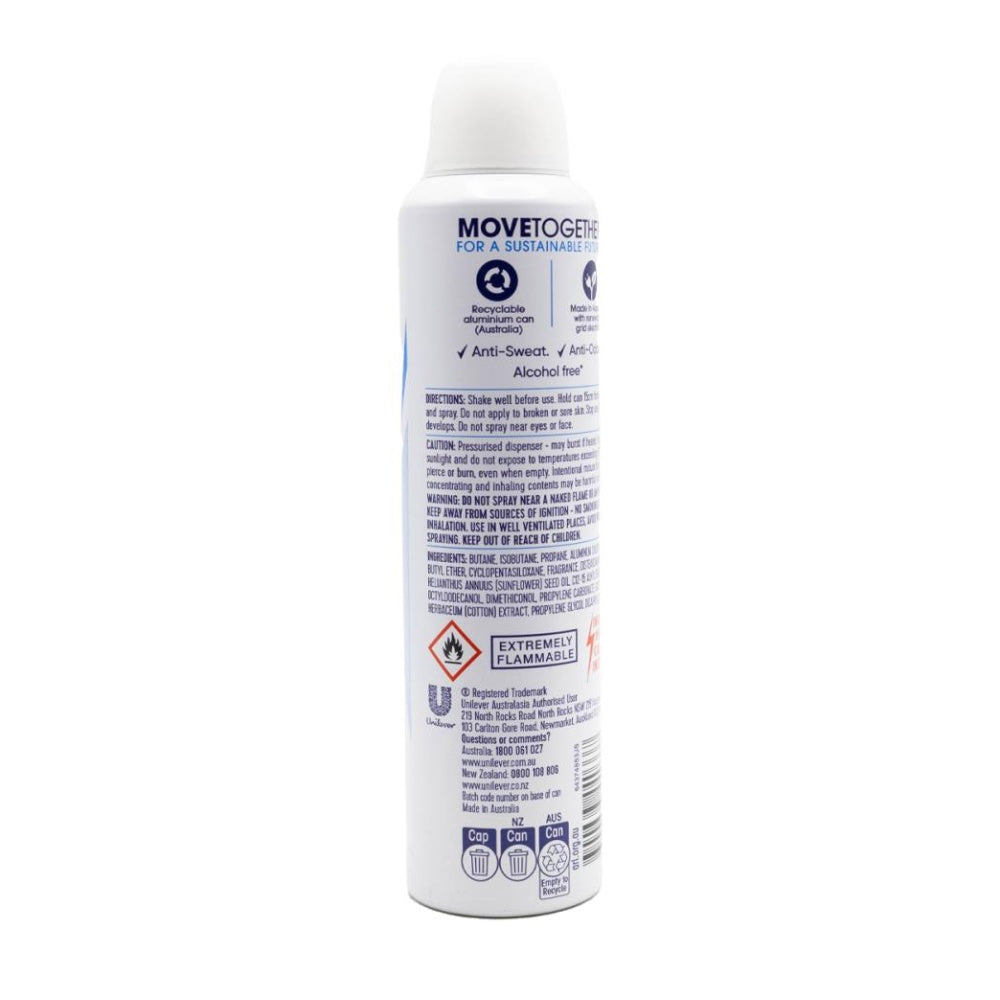 Rexona Women Cotton Dry Antiperspirant Protection Deodorant Spray 250ml — image 3
