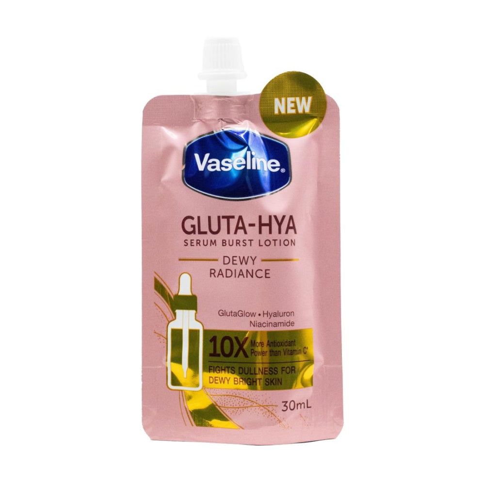 Vaseline Gluta-Hya Serum Burst Lotion Dewy Radiance w/ Niacinamide 30ml