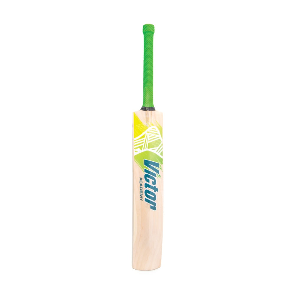 Victor Sports Kashmir Willow Beginner Cricket Bat Academy Green/Yellow Size 3 — image 2