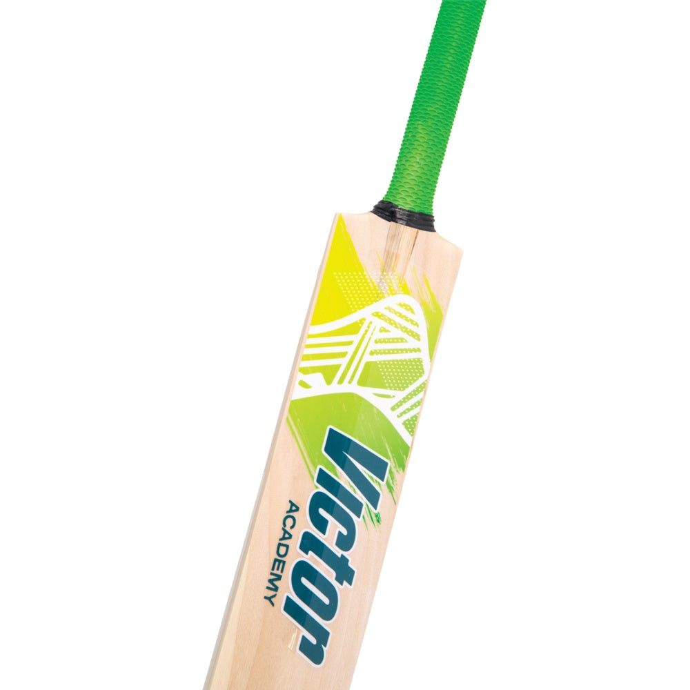 Victor Sports Kashmir Willow Beginner Cricket Bat Academy Green/Yellow Size 3 — image 8