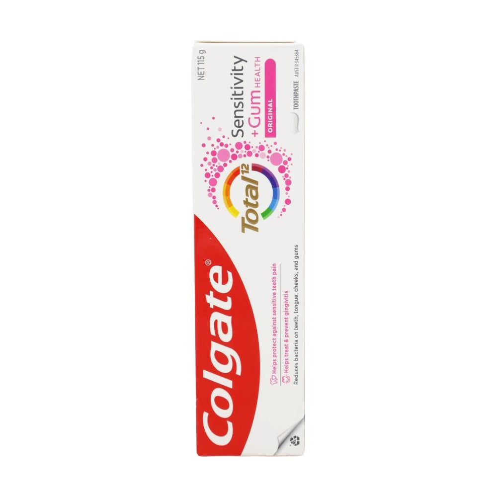 Colgate Toothpaste Total 12 Sensitivity And Gum Health Protection 115g Colgate (12 Pack) — image 3