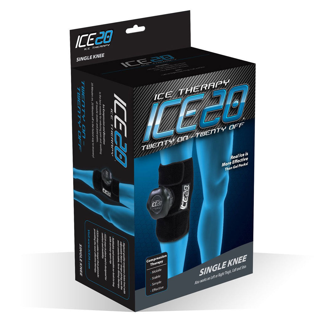 Ice20 Ice Therapy Single Knee Calf Cold Compression Wrap 11" Ice Bag — image 5