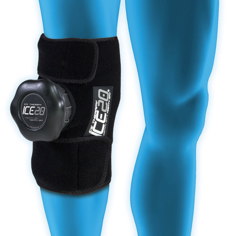 Ice20 Ice Therapy Single Knee Calf Cold Compression Wrap 11" Ice Bag — image 2