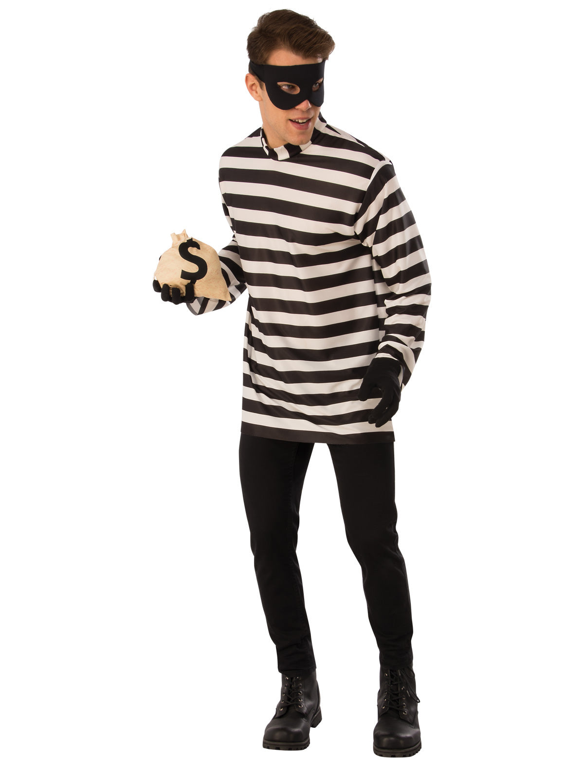Rubies Burglar Opp Adults Dress Up Thief Costume Size L