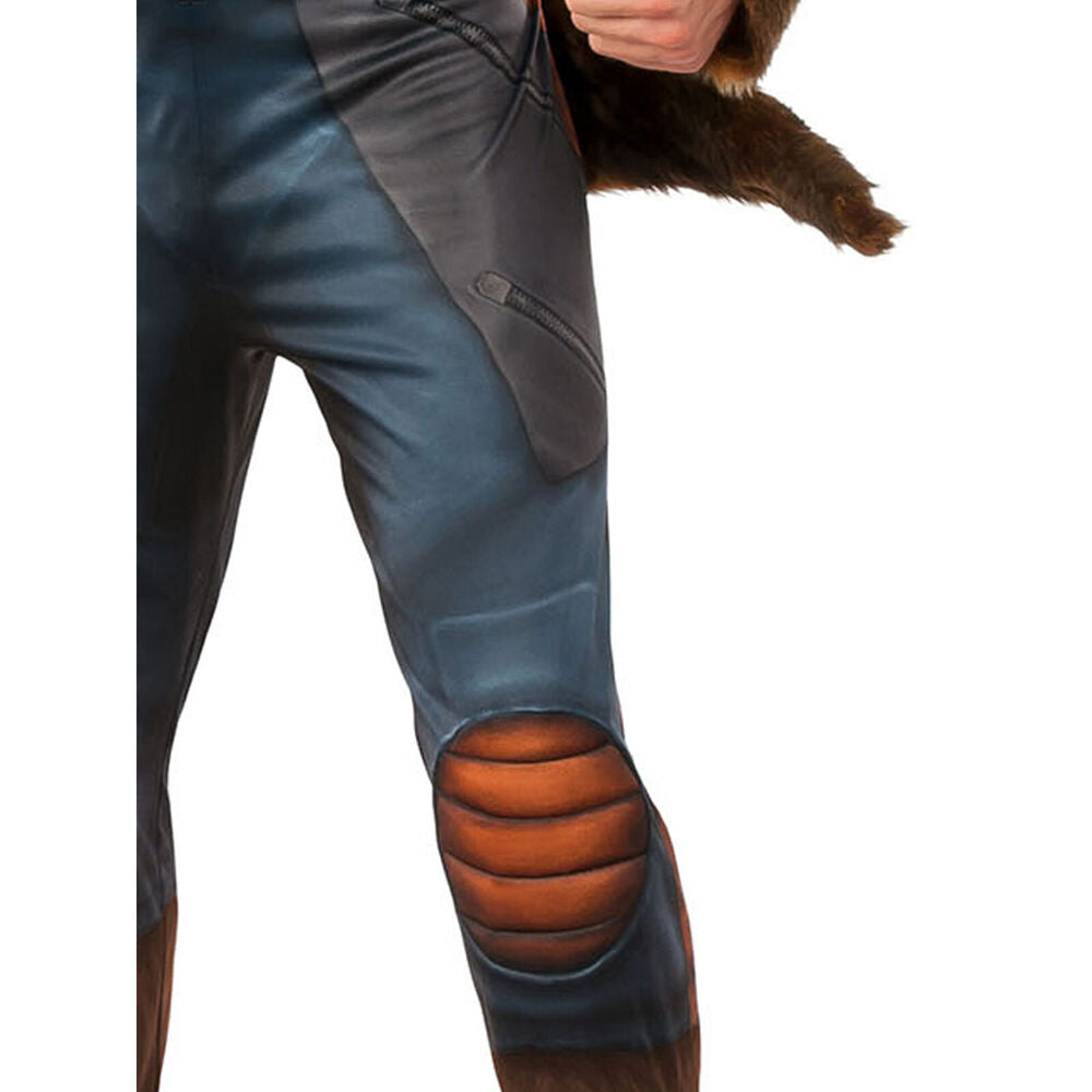 Marvel Rocket Raccoon Deluxe Avengers 4 Dress Up Halloween Costume Size Standard — image 4