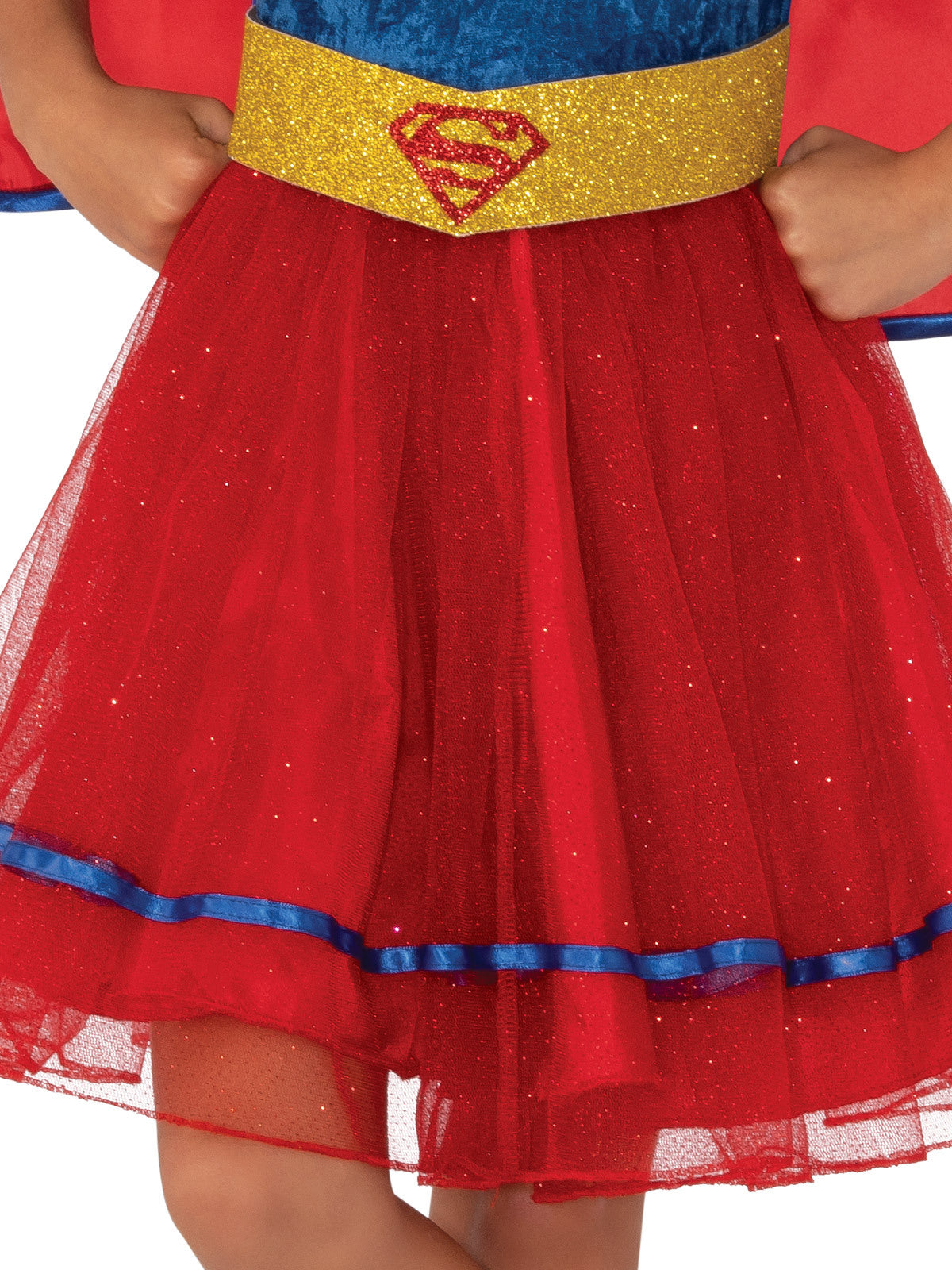 DC Comics Supergirl Deluxe Tutu Dress Up Halloween Party Costume Size M — image 3