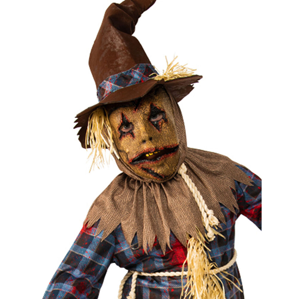 Rubies Scarecrow Boys/Kids Dress Up Halloween Party Costume Scary Outfit — image 2