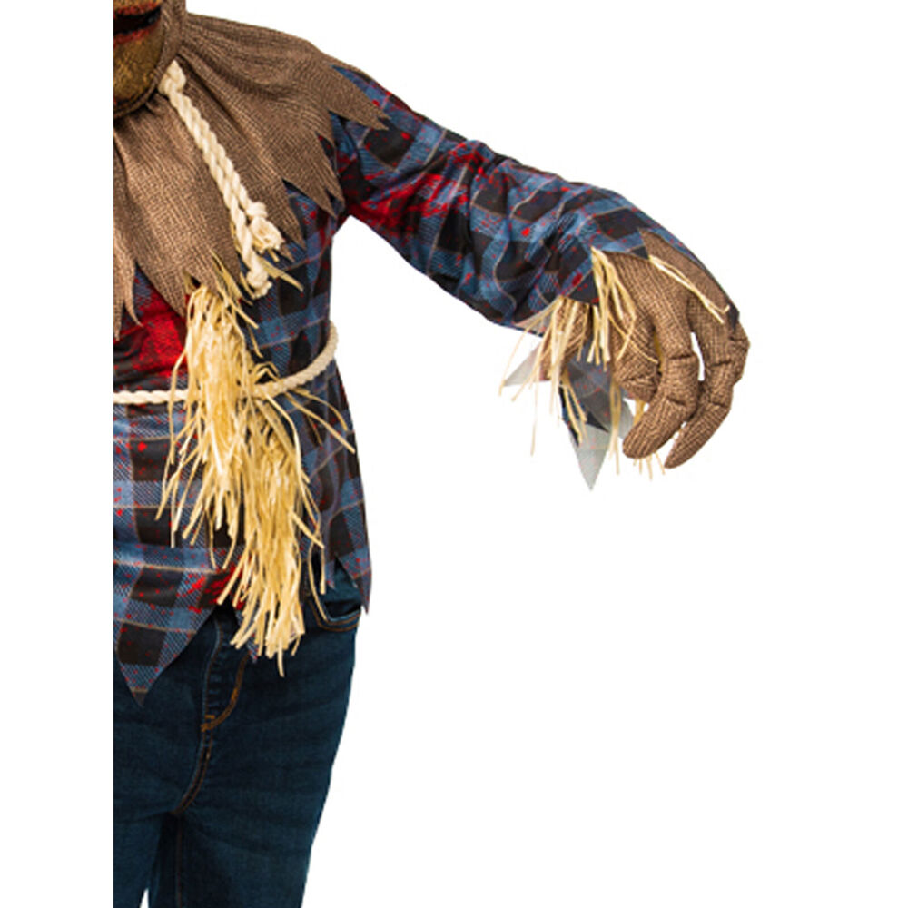 Rubies Scarecrow Boys/Kids Dress Up Halloween Party Costume Scary Outfit — image 3