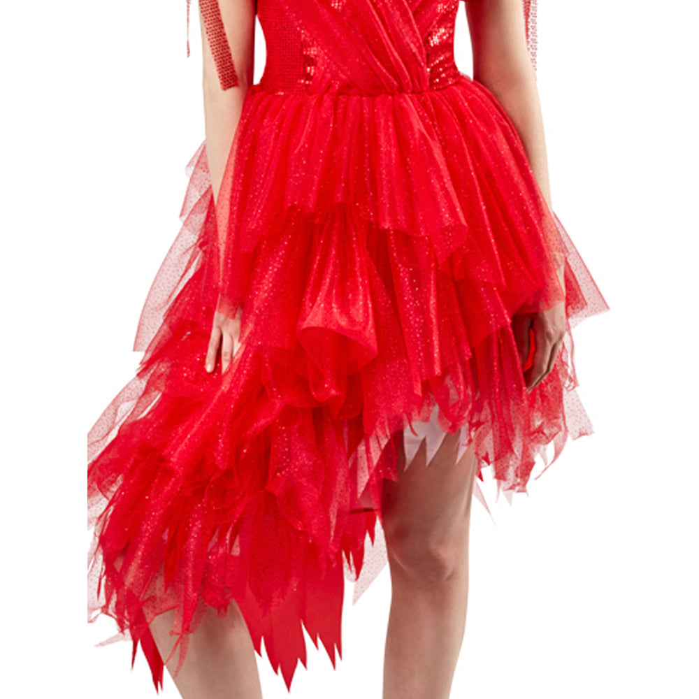 DC Comics Harley Quinn Red Dress Costume Party Dress-Up — image 3