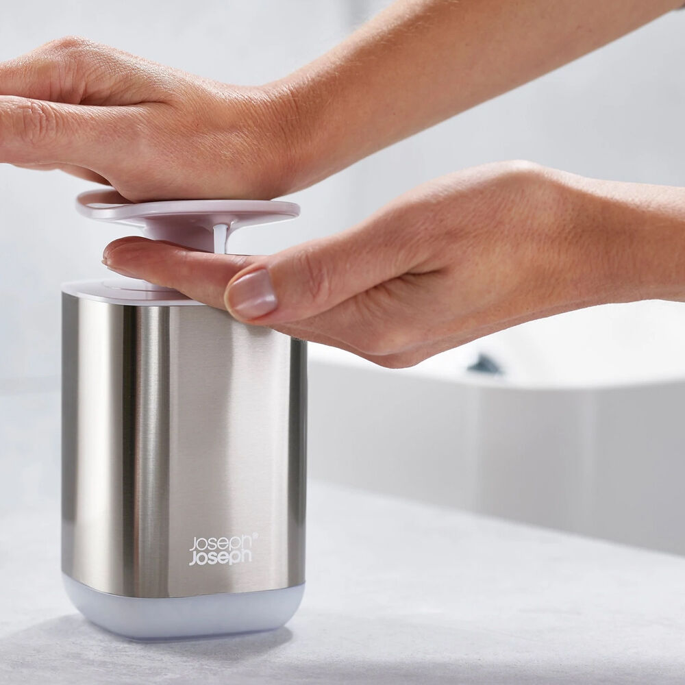 Joseph Joseph Presto Steel Soap Dispenser White (2 Pack) — image 5