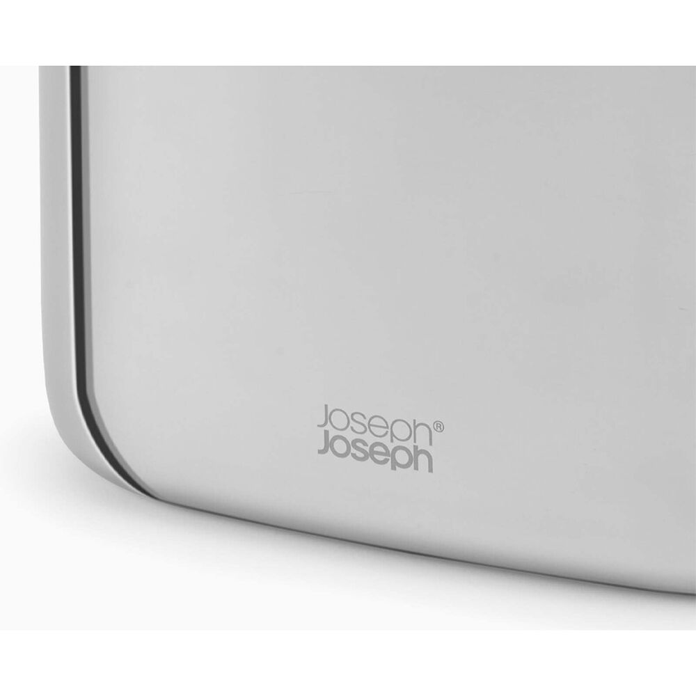 Joseph Joseph EasyStore 17.5cm Luxe Toothbrush Caddy Large - Steel (2 Pack) — image 4