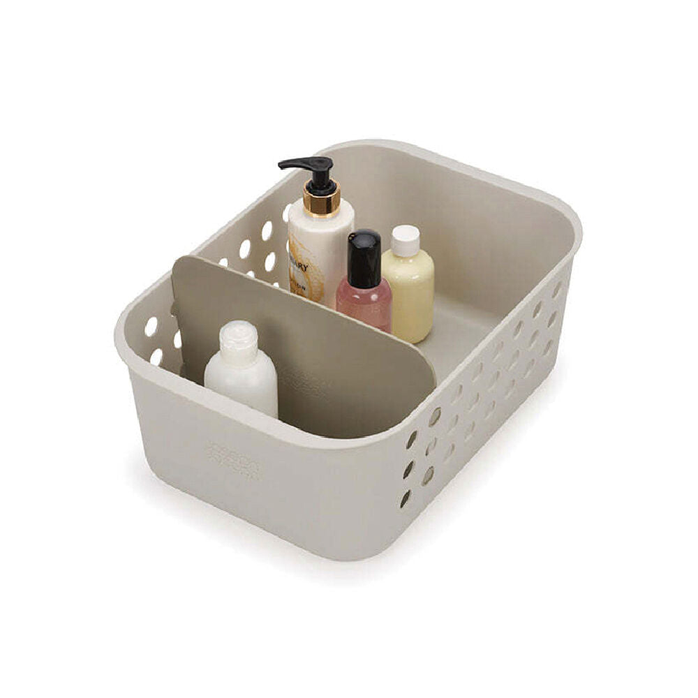 Joseph Joseph EasyStore 35cm Storage Basket Home Bath Organiser Large Ecru (2 Pack) — image 2