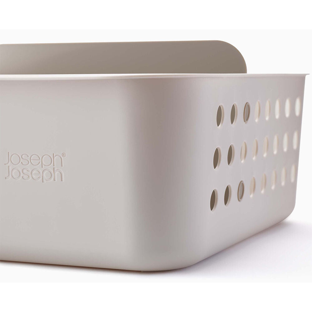 Joseph Joseph EasyStore 35cm Storage Basket Home Bath Organiser Large Ecru (2 Pack) — image 6