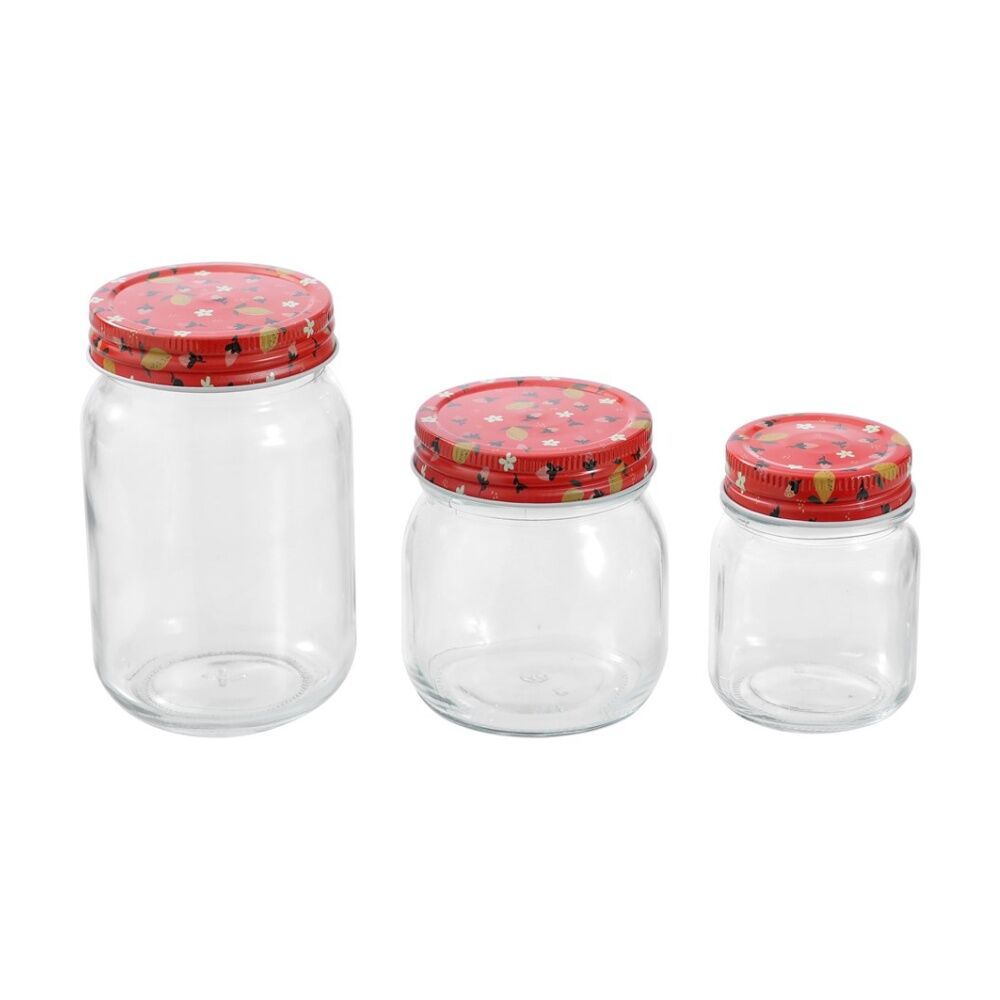 Lemon and Lime 6pc Lemon and Lime Roma Sherbert Garden Deco Conserve Jar 500ml Food Safe (4 Pack) — image 10