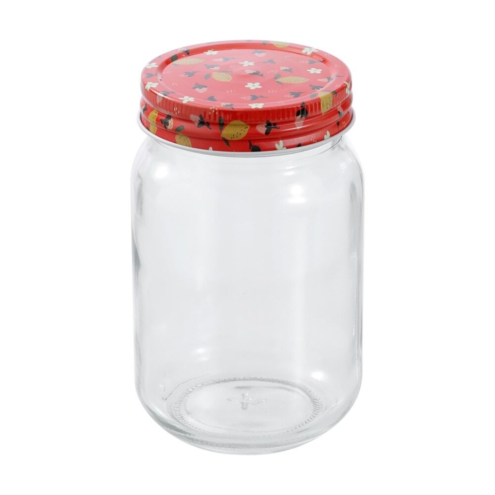Lemon and Lime 6pc Lemon and Lime Roma Sherbert Garden Deco Conserve Jar 500ml Food Safe (4 Pack) — image 7