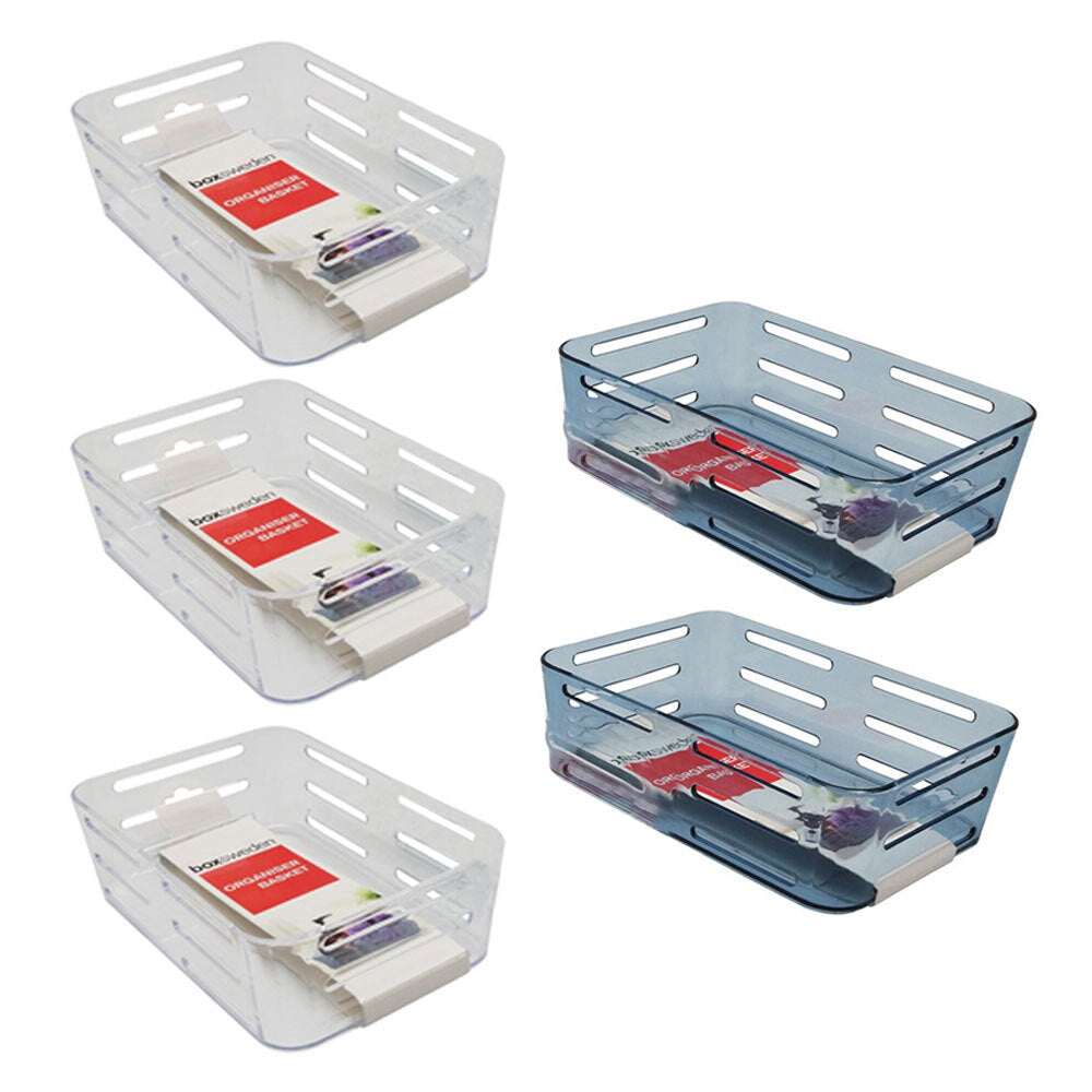 Boxsweden 20cm Bathroom Basket Storage/Bath Home Organiser Holder Assorted (5 Pack)