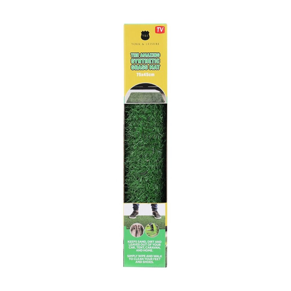 Boxsweden The Amazing Synthetic Grass Mat 75x45cm Easy To Clean Versatile (6 Pack) — image 2