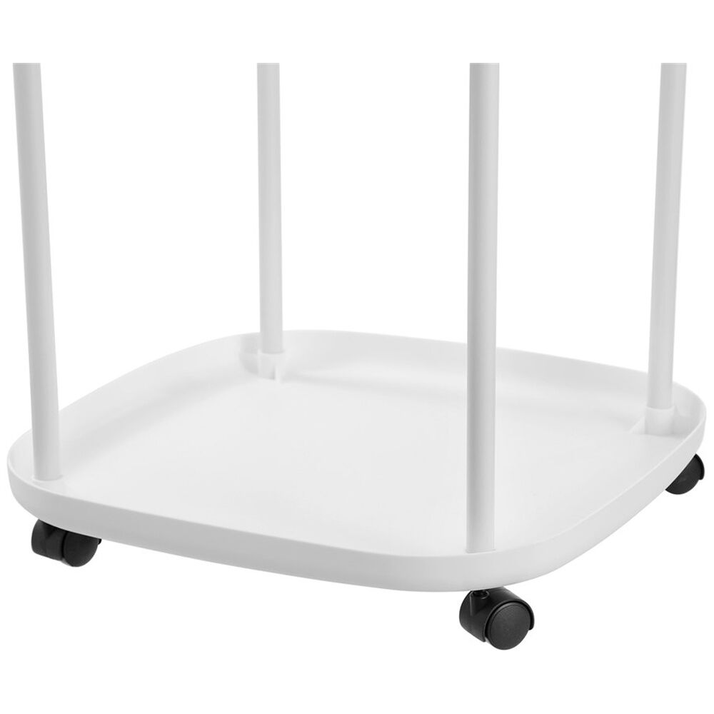 Boxsweden Luno 2 Tier Side Table w/ Wheels 39x39x50cm Durable Design Assorted — image 6