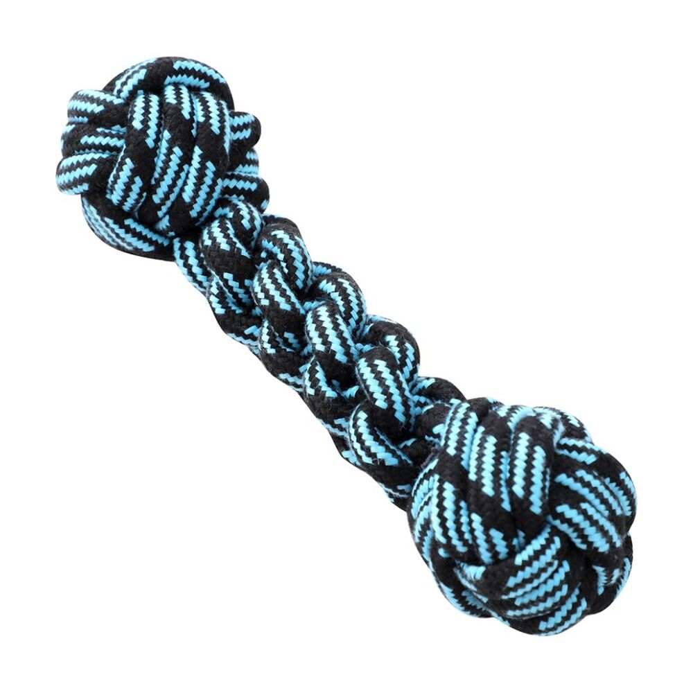 Paws and Claws Tug-Of-War Rope Tugger Toy For Healthy Teeth & Gums Assorted (6 Pack) — image 6