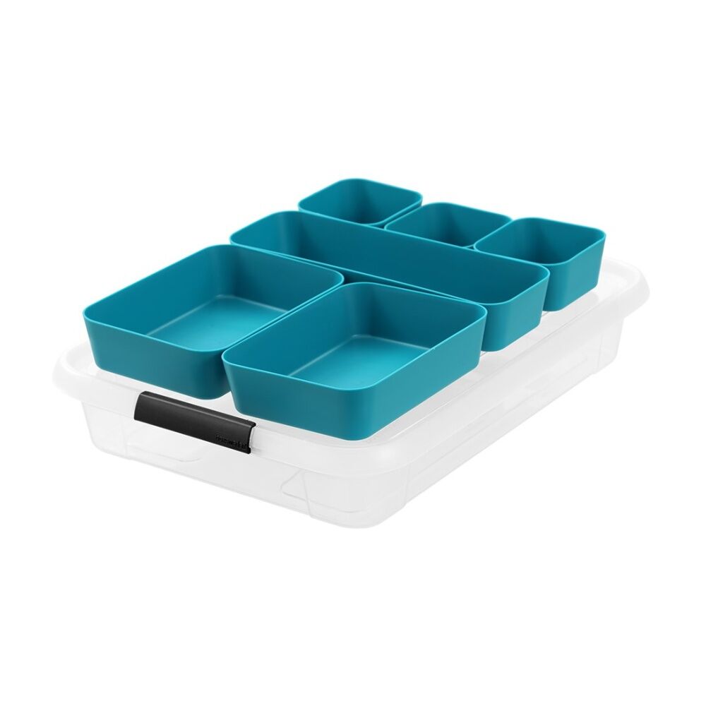 Boxsweden Essentials Sort Box 5.7L Incl Trays Home Organisation Assorted (3 Pack) — image 10