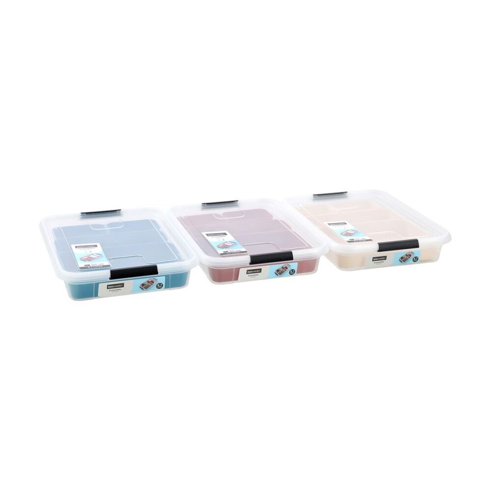 Boxsweden Essentials Sort Box 5.7L Incl Trays Home Organisation Assorted (3 Pack) — image 5