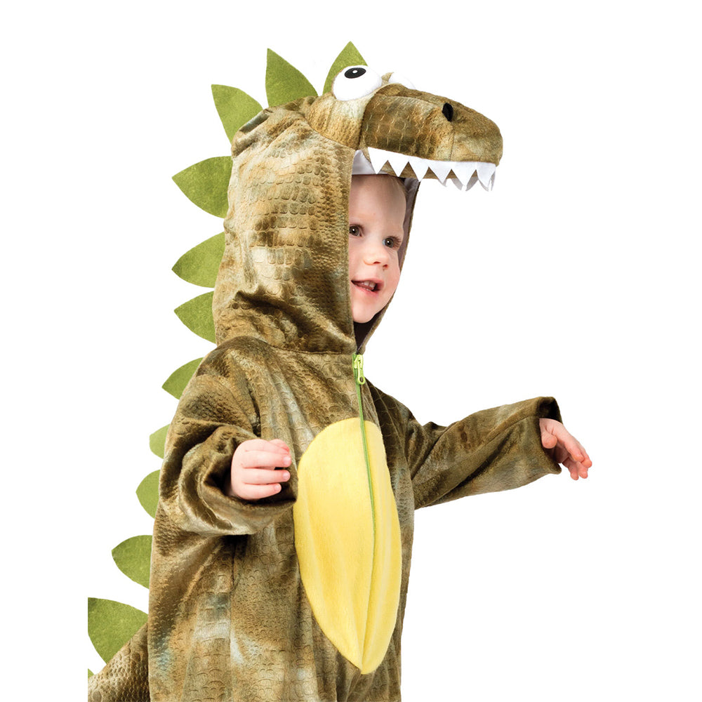 Rubies Roarin' Rex Mythical Dinosaur Jumpsuit Dress Up Costume Toddler Size 18-36m — image 3