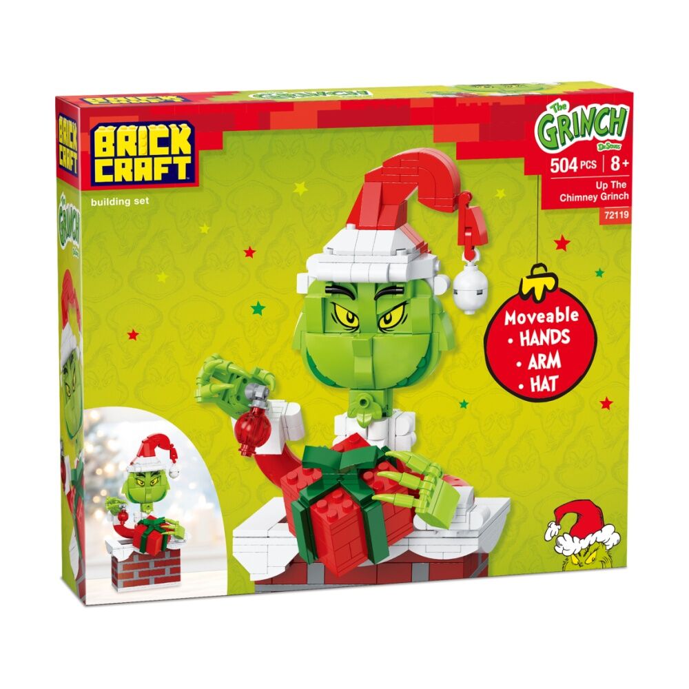 Brickcraft The Grinch Up the Chimney Building Toy Complete Set (504 Pieces) — image 2