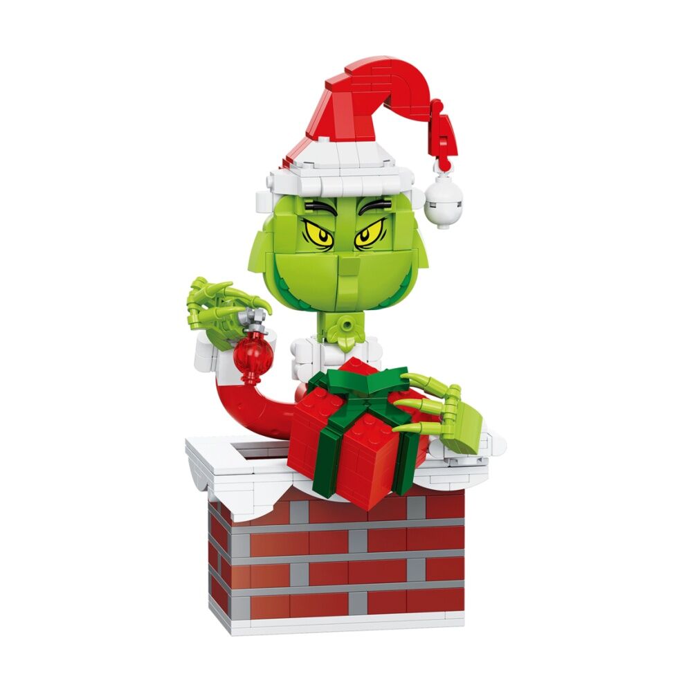 Brickcraft The Grinch Up the Chimney Building Toy Complete Set (504 Pieces)