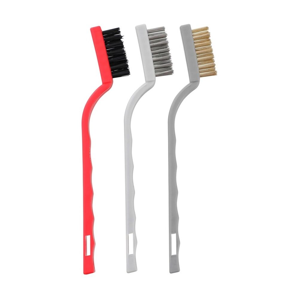 Boxsweden 3pc Boxsweden Prime Mini Wire Brush Set Heavy Duty Bristles for Cleaning (6 Pack) — image 4