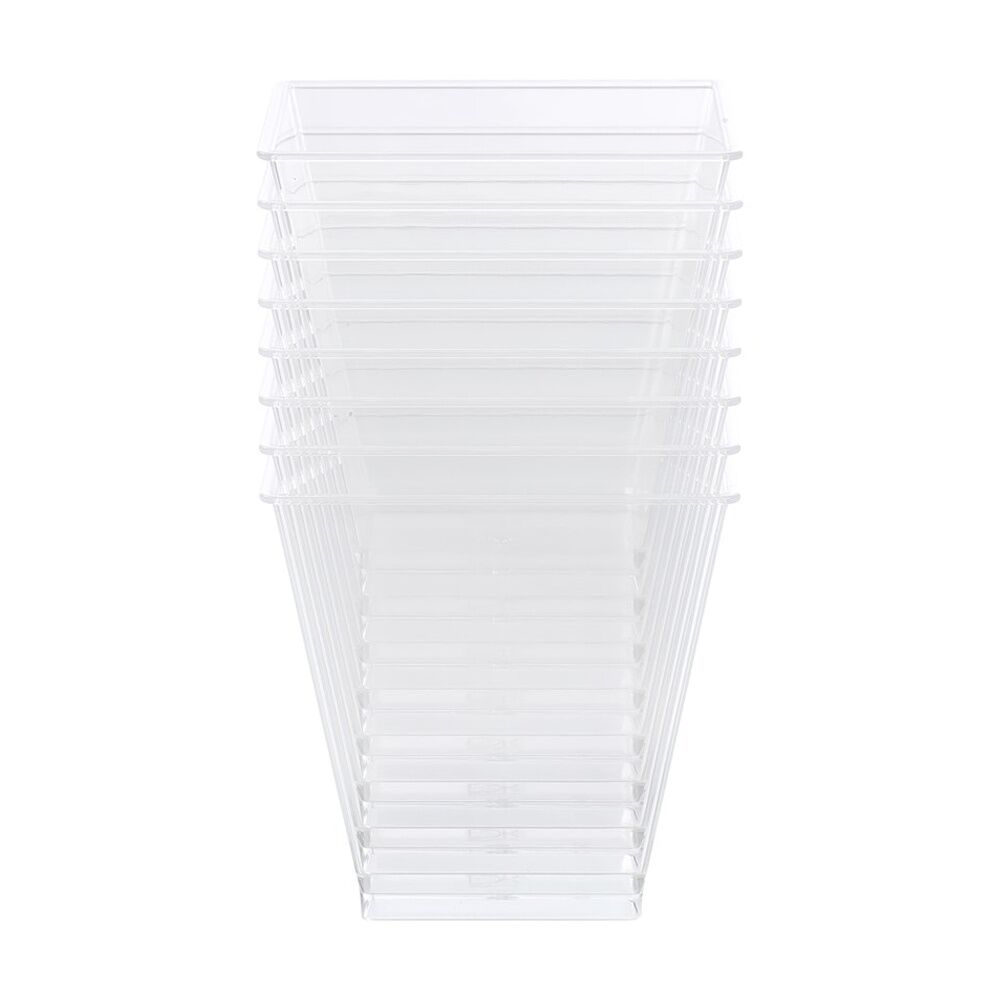 Lemon and Lime 12x 8pc Mini Luxe Square Dessert Cup 220ml Reusable Cups — image 4