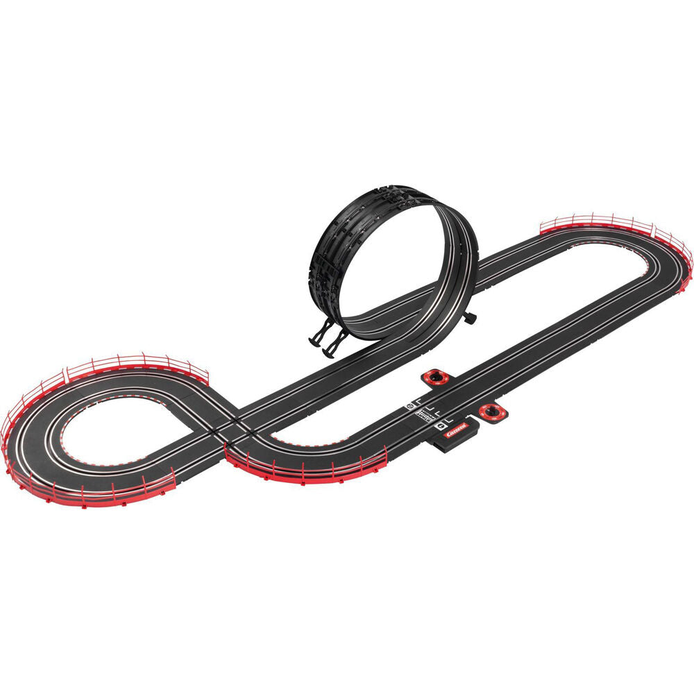 Carrera Wireless Formula Free Racing Ferrari & Red Bull Slot Car Race Track Set — image 2