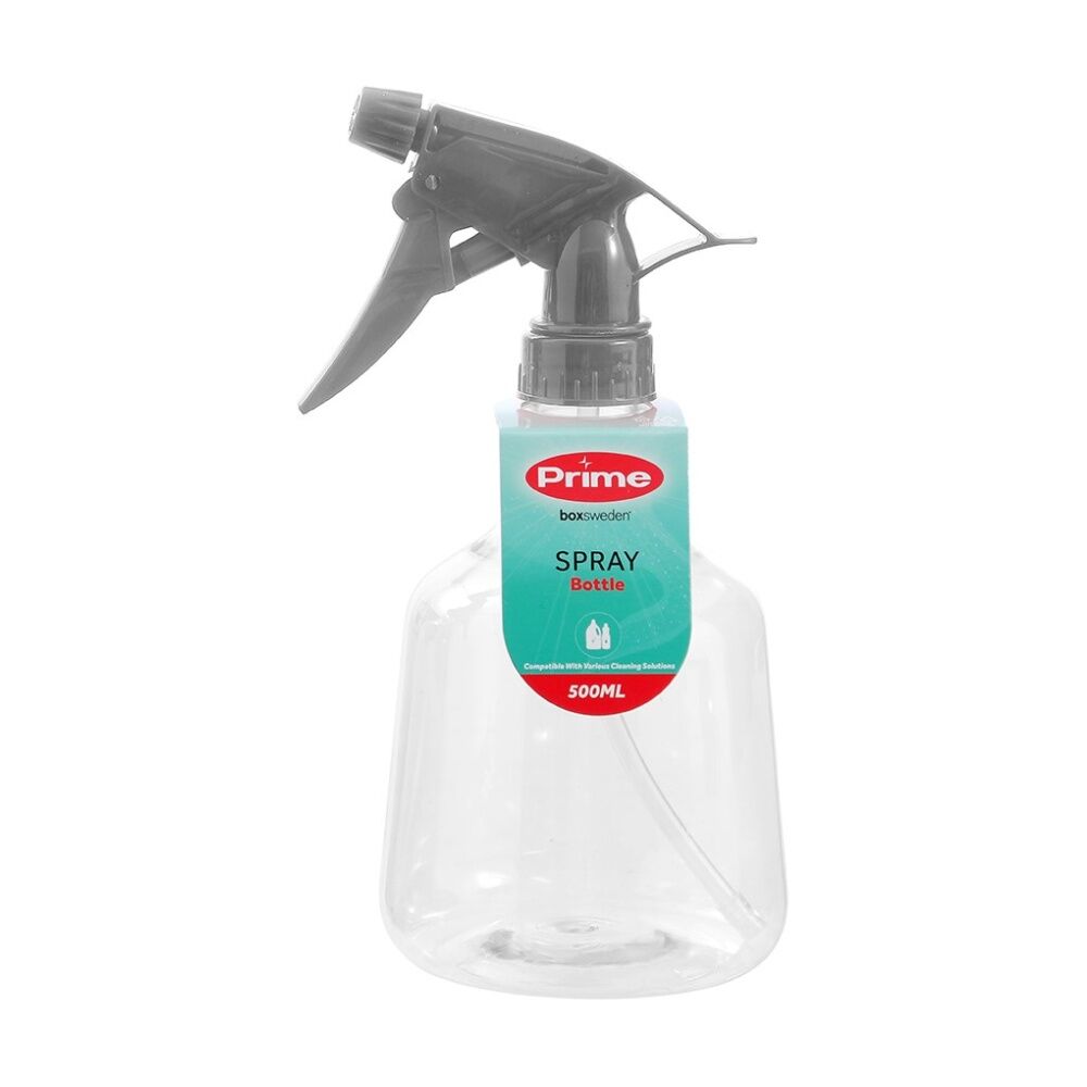 Boxsweden Prime Spray Empty Bottle 500ml with Adjustable Nozzle Assorted