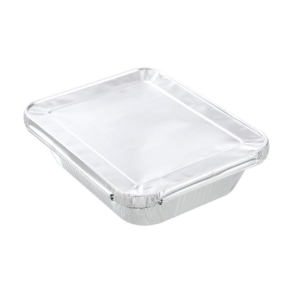 Lemon and Lime 5pc Lemon and Lime Foil Tray With Lid 32x26x6.5cm Kitchenware (5 Pack) — image 5