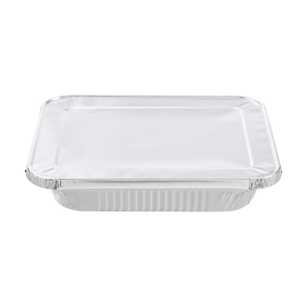 Lemon and Lime 5pc Lemon and Lime Foil Tray With Lid 32x26x6.5cm Kitchenware (5 Pack) — image 7