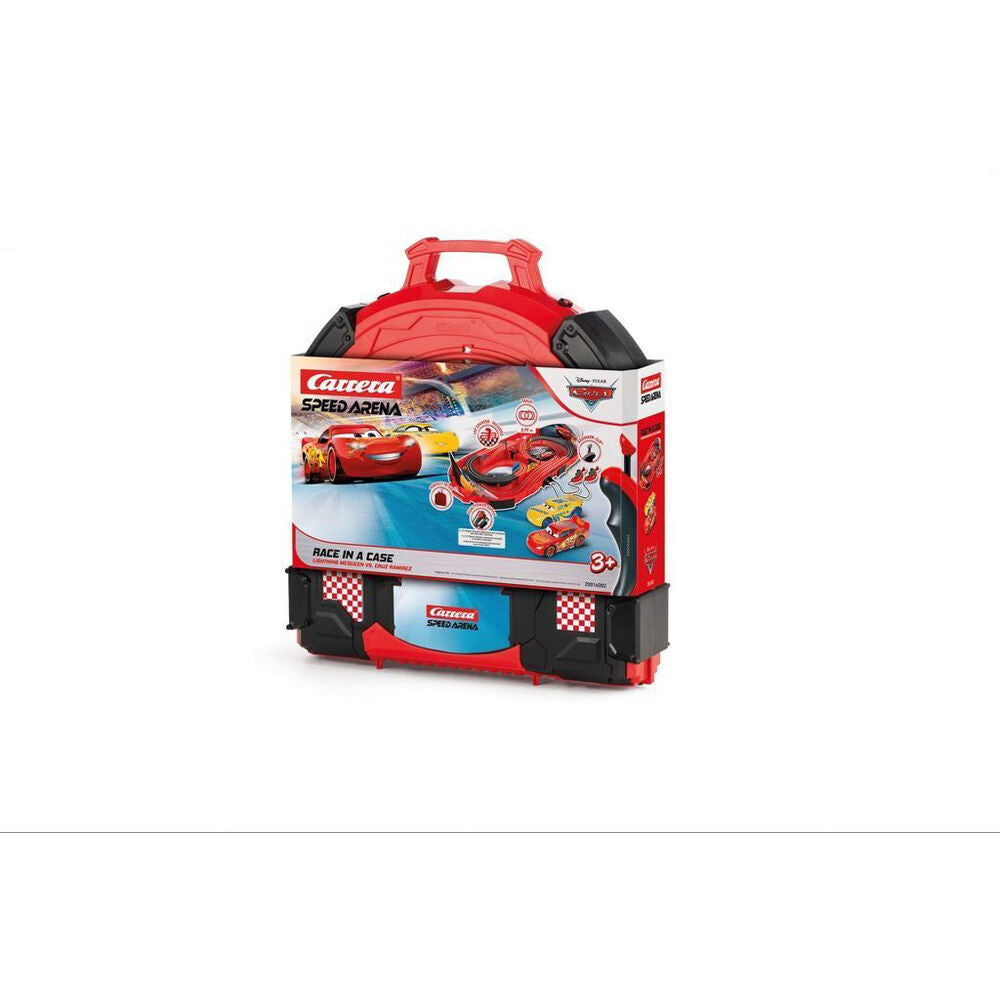 Carrera Kids Disney Pixar - Cars in Carry Case Slot Car Toy Race Track Set — image 5