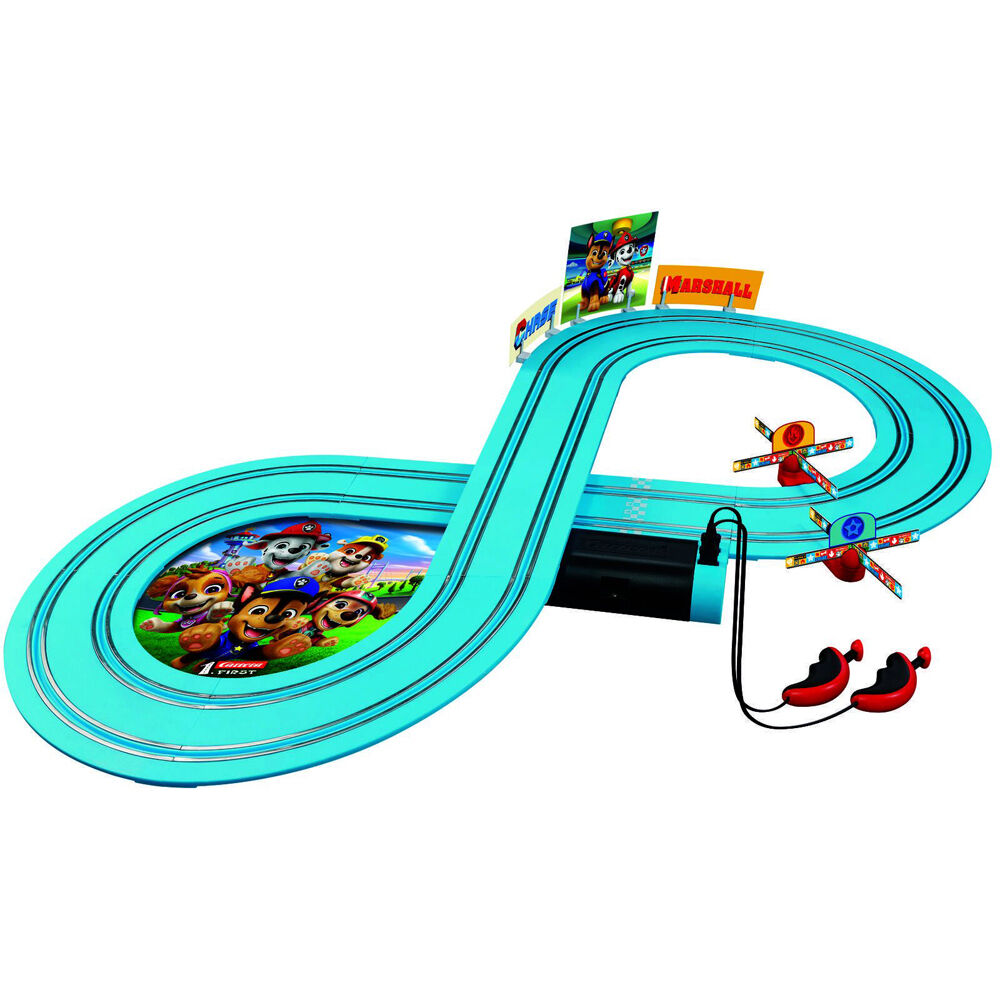 Carrera First Paw Patrol - On The Track Slot Car Racing Set Kids Toy 2.4m — image 2