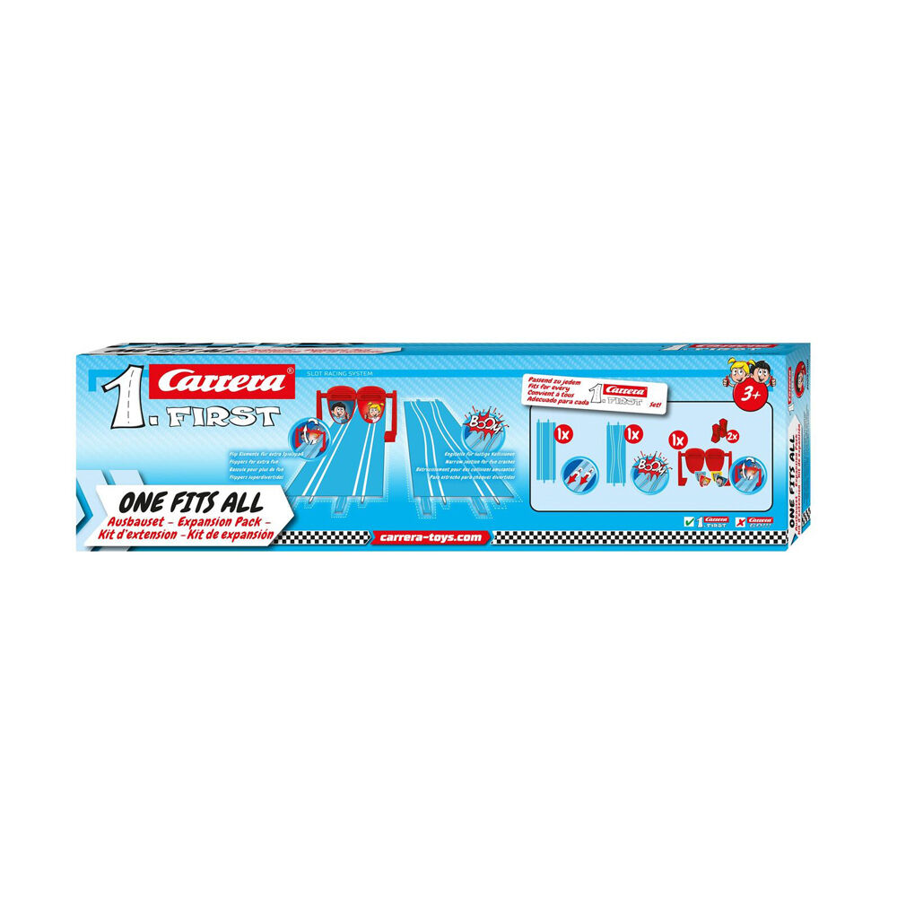 Carrera First Track Slot Car Collision/Flip Extension Set One Fits All Kids (2 Pack) — image 4