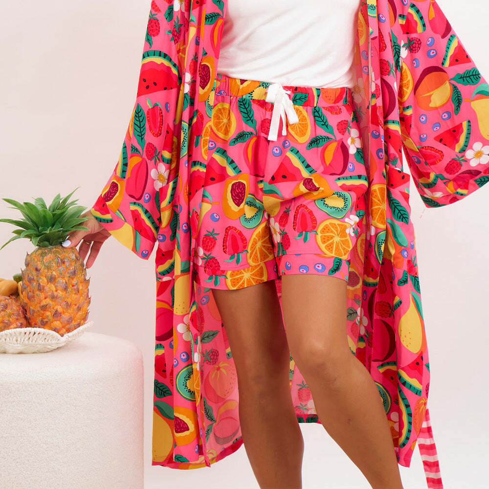 Annabel Trends Sleep Shorts Women's Bottom - Tropicana — image 3